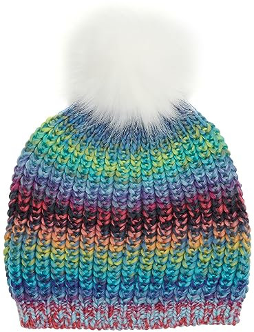 s.Oliver Mädchen 10.2.13.25.272.2131902 Mütze, 43X1 mehrfarbig|pink, 51