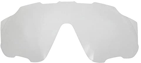 Ersatzgläser für Oakley Jawbreaker Dicke 1.7mm Salzprävention Ölfest (klar, nicht polarisiert) -