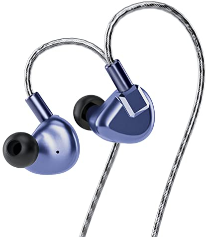 Letshuoer S12 Pro Écouteurs Intra-Auriculaires avec Pilote magnétique planaire de 14,8 mm, Casque HiFi, Design Ergonomique, Moniteur Intra-auriculaire Filaire avec câble en cuivre monocristallin