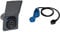 as - Schwabe Camping CEE-Caravan-Einspeisungsstecker, 230 V / 16 A, Grau I 61492 & Camping CEE-Adapterleitung Caravan, 1,5m H07RN-F 3G2,5 mit CEE-Kupplung, 230V, 16A, Schwarz, IP44, 60486