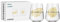RITZENHOFF 3981002 Universalglas 2er-Set 500 ml - Sparkle Allround Nr. 2, Motiv mit irisierendem Effekt - Made in Germany