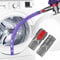 RUKHOOL Bocchetta a Lancia Flessibile per Dyson V15 V12 V11 V10 V8 V7 V6 Ugello Piatto Aspirapolvere Accessori Tubo Ugelli per Fessure, Ricambi Pulizia per Asciugatrice Mobili e Auto, 81CM
