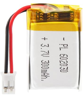 3.7V 300mAh Akku 602030 Lithium-Polymer-Ionen-Lithium-Ionen-Li-Po-Akku mit 2P-PH-Anschluss mit 2.0 mm Rastermaß