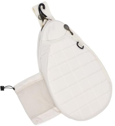 Ejoyous Tennistasche, Tennis Bag Tennisschläger-Tasche Lightweight Tennis Rucksack Umhängetasche Schaumstoffpolsterung Pickleball-Paddel Trocken- und Nasstrennung