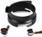 Coffee Dosing Funnel 54mm, Espresso Coffee Dosing Funnel, Dosing Ring, Coffee Machine Accessrioes for Sa-ge Breville Portafilter Hand Free (Black)