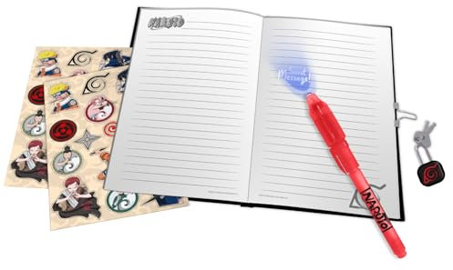 Kids Licensing - Diario con Bolígrafo Mágico Naruto