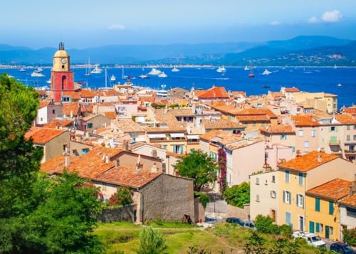 bluebird Puzzle La Vieille Ville de St Tropez - 500 Teile