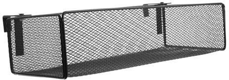 CAXUSD Hängendes Blumenregal Aus Stabilem Eisen Breiter Metallkorb Mit Mesh Balkon Fensterbank-pflanzen Vertikales Blumenständer Zur Platzsparenden Pflanzenpräsentation