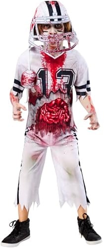 Rubies Costume ufficiale da giocatore di football americano zombie, taglia XS