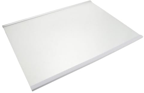 SHINEOFI Tempered Edges Refrigerator Shelf Glass 17x13 Replacement Inch with Safe Smooth and Flexible Adjustment for Home Kitchen Use