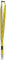 Borussia Dortmund BVB-Schlüsselband one Size, Black, Yellow