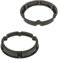 tomzz Audio 2857-025 Lautsprecherringe Adapter Halterungen kompatibel mit VW Transporter T5 T6 Tür vorn für 200mm Lautsprecher