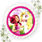 VSW Fondant Motiv Tortenbild, Essbares Foto für Torten, Tortenbild, Tortenaufleger Ø 20cm FONDANT Mia and Me Nr. 25