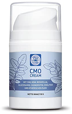 Kala Health Muskel & Gelenk Creme - MSM Creme - MSM Salbe mit Cetyl Myristoleat - Natürliche Topical Muskel & Gelenk Creme - Für Übungen oder altersbedingte Muskelschmerzen