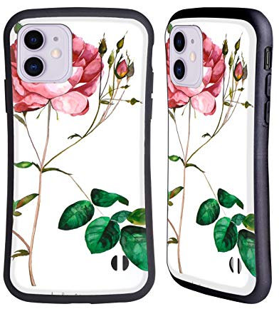 Head Case Designs sous Licence Officielle Mai Autumn Rose Fleurs Florales Coque Hybride Compatible avec Apple iPhone 11