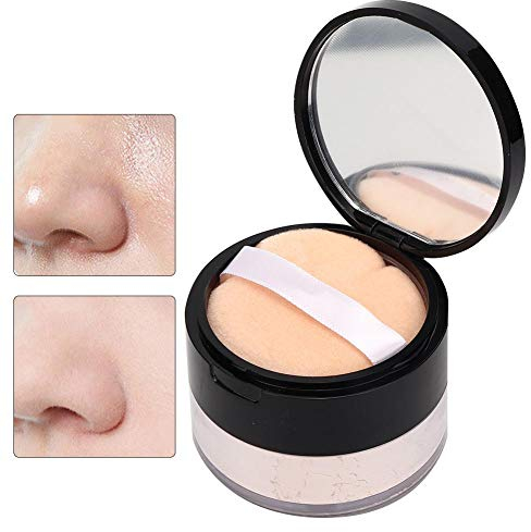 Soft Mat Loose Powder, Transparentes Fixing Powder für ein mattes Finish, Loose Powder Oil Control Langlebiges feuchtigkeitsspendendes Make-up-Abbindepulver(07#Tender skin)