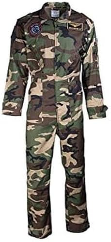 Mil-Tec 12033020 Overalls, Woodland, XXL