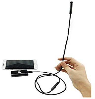 Wireless Inspection Camera Waterproof WiFi Borescope Endoscope Snake Camera with 6 LED for Android and IOS Smartphone, iPhone, iPad