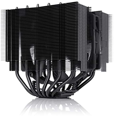 Noctua NH-D15S chromax.black, Premium CPU-Kühler mit NF-A15 PWM 140mm Lüfter (Schwarz)