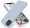 OTOFLY Compatible with iPhone 11 Pro Max Case,ultra slim fit iPhone case liquid silicone gel cover with full body protection anti-scratch shockproof case,Baby Blue