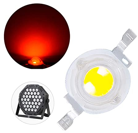 (20er Pack) 1W rote LED-Perlen, LED-Chip, LED-Lampe für LED-Bühnenlichter