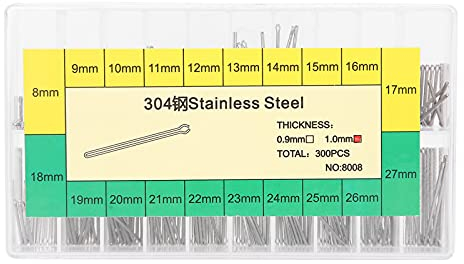 Uhrenarmband Splint Edelstahl Ersatz 1 Mm Federstege Split Uhr Uhrenarmband Reparatur 8 27Mm Uhr Uhrenarmband Broschen Sortiment Uhr Splint Uhrarmband Reparatur Zubehör