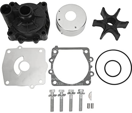Juego de Bomba de Agua, Kit de Servicio de Impulsor de Bomba de Agua, Kit de Reparación de Impulsor de Bomba de Agua de 14 Piezas 61A‑W0078‑A3‑00 para Motores Fuera de Borda V6 150 175 200 225 250 300