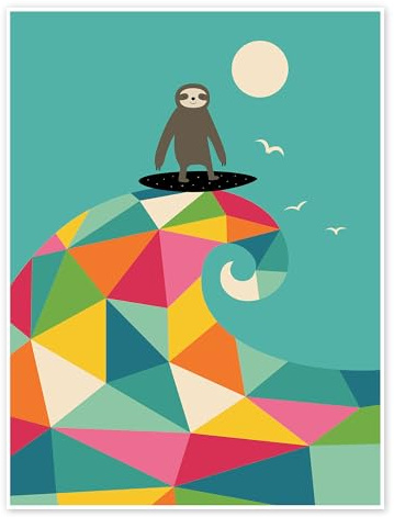 Posterlounge Surf Up Poster