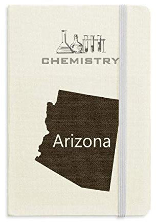 Arizona The United States Of America Map Chestry Notebook Classic Journal Diary A5