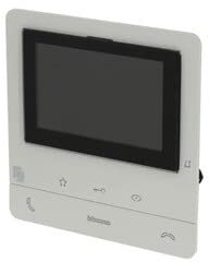 poste intérieur couleur - classe 100 - avec boucle inductive - blanc - bticino bt344662