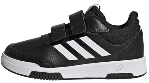 adidas Tensaur Hook And Loop Shoes, Sneaker Unisex - Bambini e ragazzi, Core Black Cloud White Core Black, 33 EU