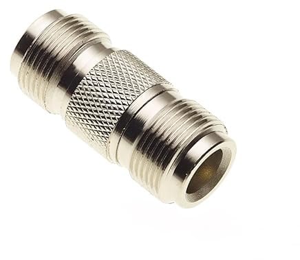 N Buchsenstecker für Radio und Wireless WiFi 75ohm | N Buchse zu N Buchse Adapter Koppler Joiner und Koaxialstecker Kabel