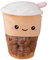 40CM Bubble Tea Kuscheltier Boba Stofftier Plüschtier Milchtee Teetasse Plüschpuppen Gefüllte Plüsch Spielzeug Obst Komfort PlüschKissen Weiches Schlafkissen Geburtstagsgeschenk für Kinder Erwachsene