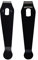 KNIFIUS 2-teilige tiefe Trage Taschenmesser Clips, Titan Legierung Taschenclip für EDC Messer, Klappmesser Ersatzclips Praktisches Taillenzubehör (A)
