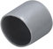 sourcing map 20pcs Rubber End Caps 25mm(1) ID Vinyl PVC Round Tube Bolt Cap Cover Screw Thread Protectors Grey