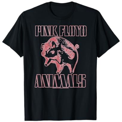Offizielles Pink Floyd Animals Rock Band Progressive Musik T-Shirt