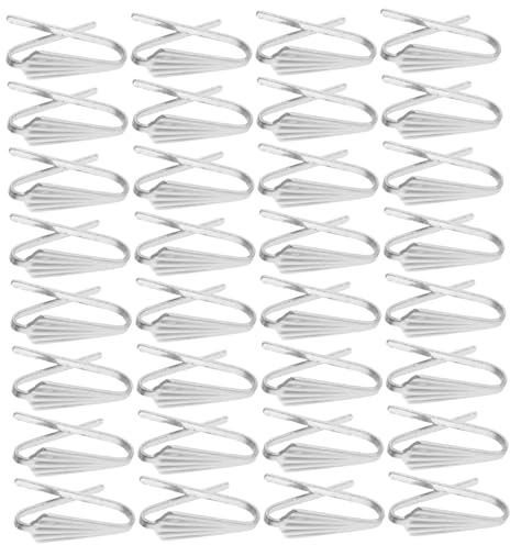 Zerodeko 140 Stück Kronleuchter Verbindungsclip Kronleuchter Lampenteile Kronleuchter Bowtie Pin Deckenleuchte Anschluss Goldfarbene Kristall Kronleuchter Deckenleuchte Clips Lampen