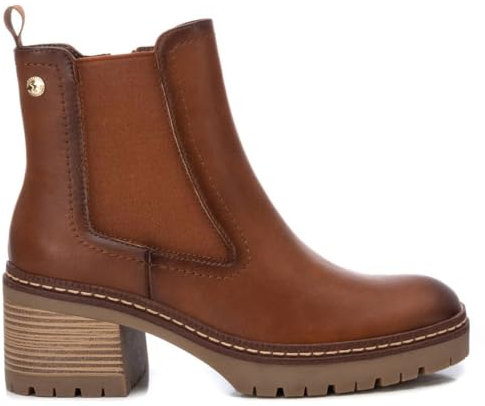 XTI 143370, Stivaletto Donna, Cammello, 37 EU