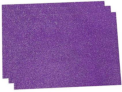 VILLCASE Glitzerkartonpapier 30 Blatt Für Glänzendes Basteln Und Scrapbooking Im A4-format.