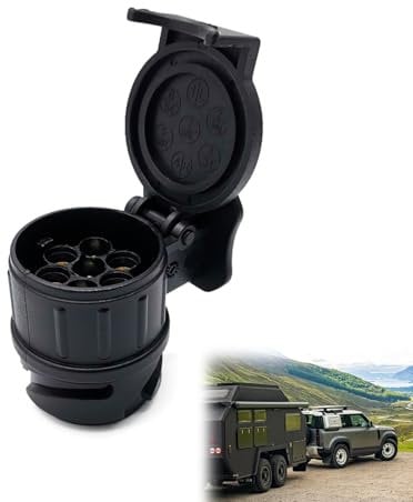 13 Pin a 7 Pin Adattatore rimorchio, Spina Rimorchio, Adattatore Gancio Traino, Camion Caravan Gancio Traino Spina rimorchio 13 Poli Presa 12 V Adattatore convertitore Elettrico Presa connettore