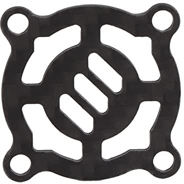 RC Cooling Fan Cover, Carbon Fiber Electric Motor Fan Cover, 30mm Black, for RC Car Boat Motor, Easy Installation, Superior Craftsmanship, Lightweight