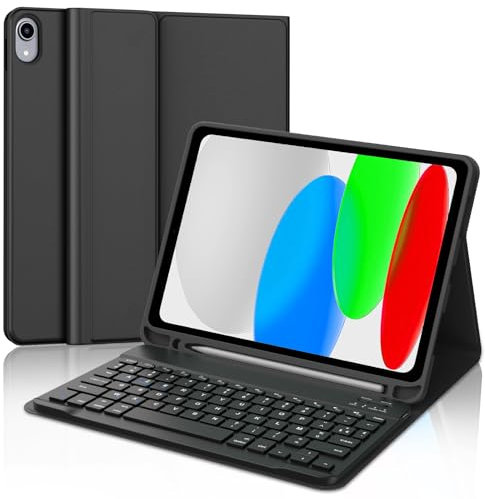 WINCHKING Clavier iPad 10 EME Generation - Coque Clavier iPad 10eme Generation, AZERTY, 3