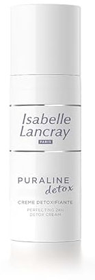 Isabelle Lancray, Paris PURALINE DETOX Gesichtscreme 24-Stunden Feuchtigkeit 50ml - klärende Pflegecreme mit Zinksalz und Vitamin A für reife, anspruchsvolle Mischhaut