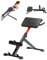 VEVOR römischer Stuhl Hyperextensionsbank Rückenstrecker 113 kg belastbare und Faltbare Extensionsmaschine, Trainingsgerät für Rückenmuskeltraining, Fitness-Hantelbank für das Heim-Fitnessstudio