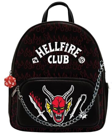 CERDÁ LIFE'S LITTLE MOMENTS Stranger Things lässiger technischer Rucksack, Polyester, Unisex, Erwachsene, mehrfarbig, Regular