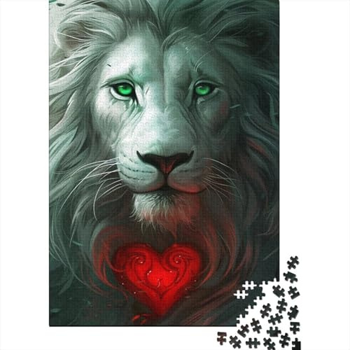 Red Heart Art 1000 Piece Jigsaw Puzzle Adults Stress Relief