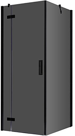 AWT AQART WATER TECHNOLOGY Dusche LBS0905-B schwarz/90x90/links