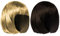 Rasta Bob Perücke Fasching für Damen Herren & Kinder Cabaret - 2 er Set Set Braun + Blond