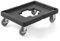 HENDI Trolley für Thermobox, Transportwagen, Thermo Catering Container, Thermobehälter, Transportbox, 530x710x(H)230mm, Schwarz