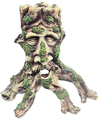 OMEM Nid d'arbre pour reptiles, racines d'arbre artificielles, peaux de serpent et décoration d'habitat de grottes, fournitures pour reptiles